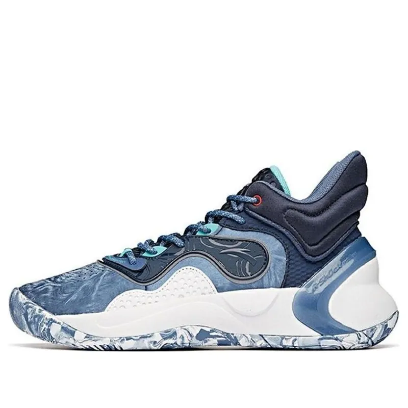 ANTA Shock The Game Mid Top 'Blue White' 112041612-3 sold by KicksCrew