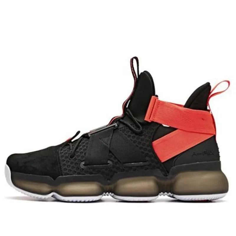 ANTA YuKong High Top 'Black Red White' 91911190-7 sold by KicksCrew