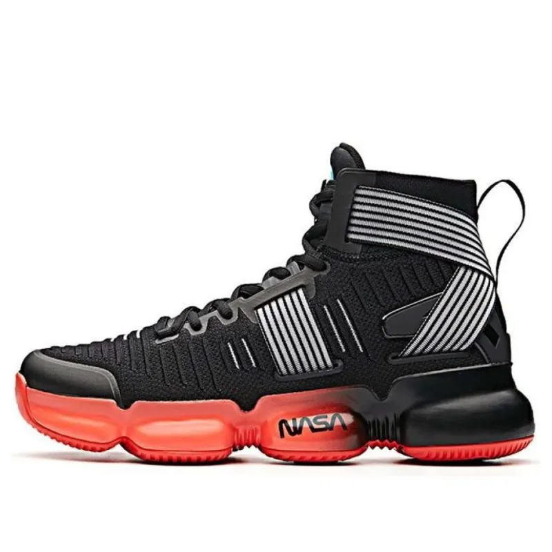 ANTA x NASE 60th SEEED High Top 'Black White Red' 91831198-4 sold by KicksCrew