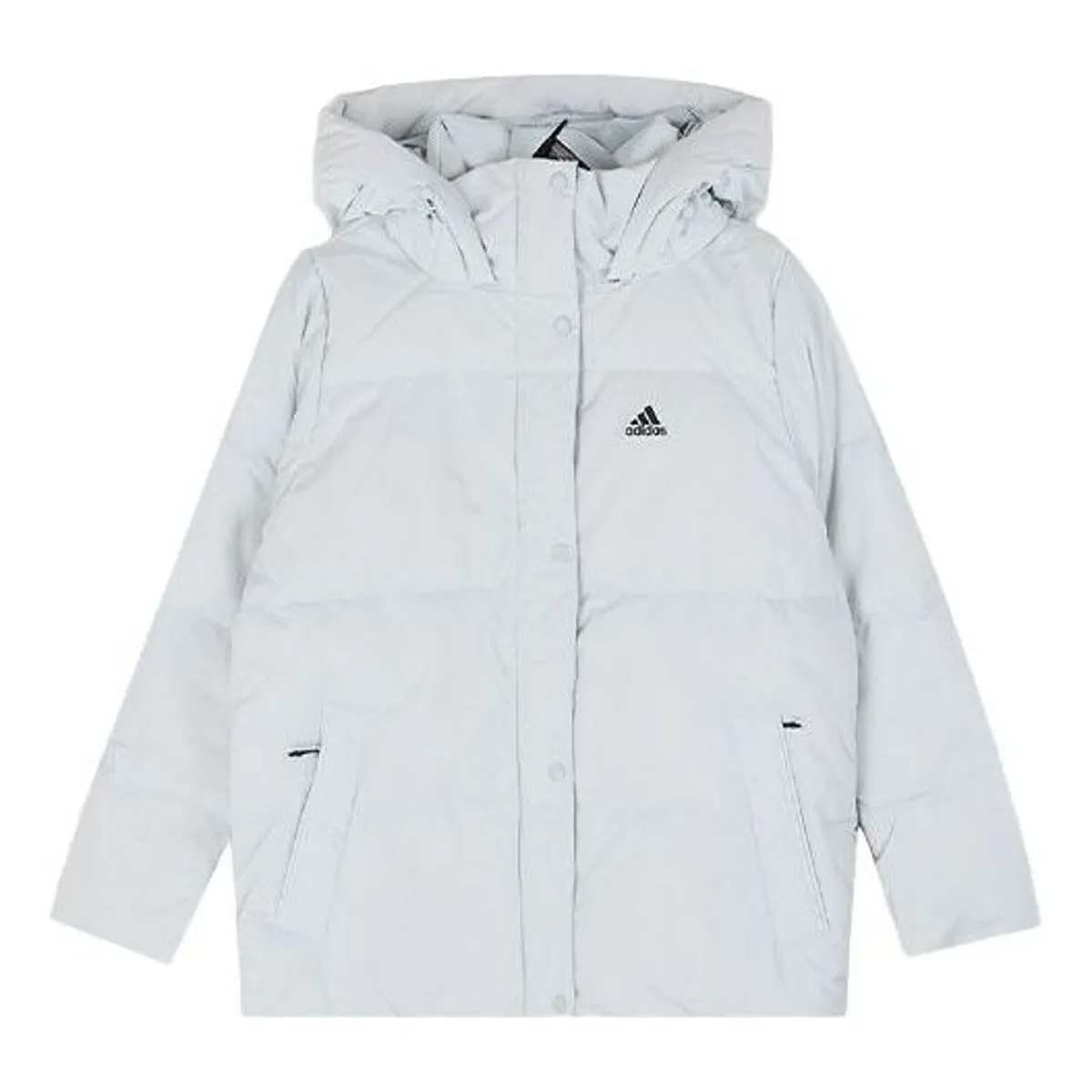 (WMNS) adidas Down Jacket 'Blue' EH3983 sold by KicksCrew