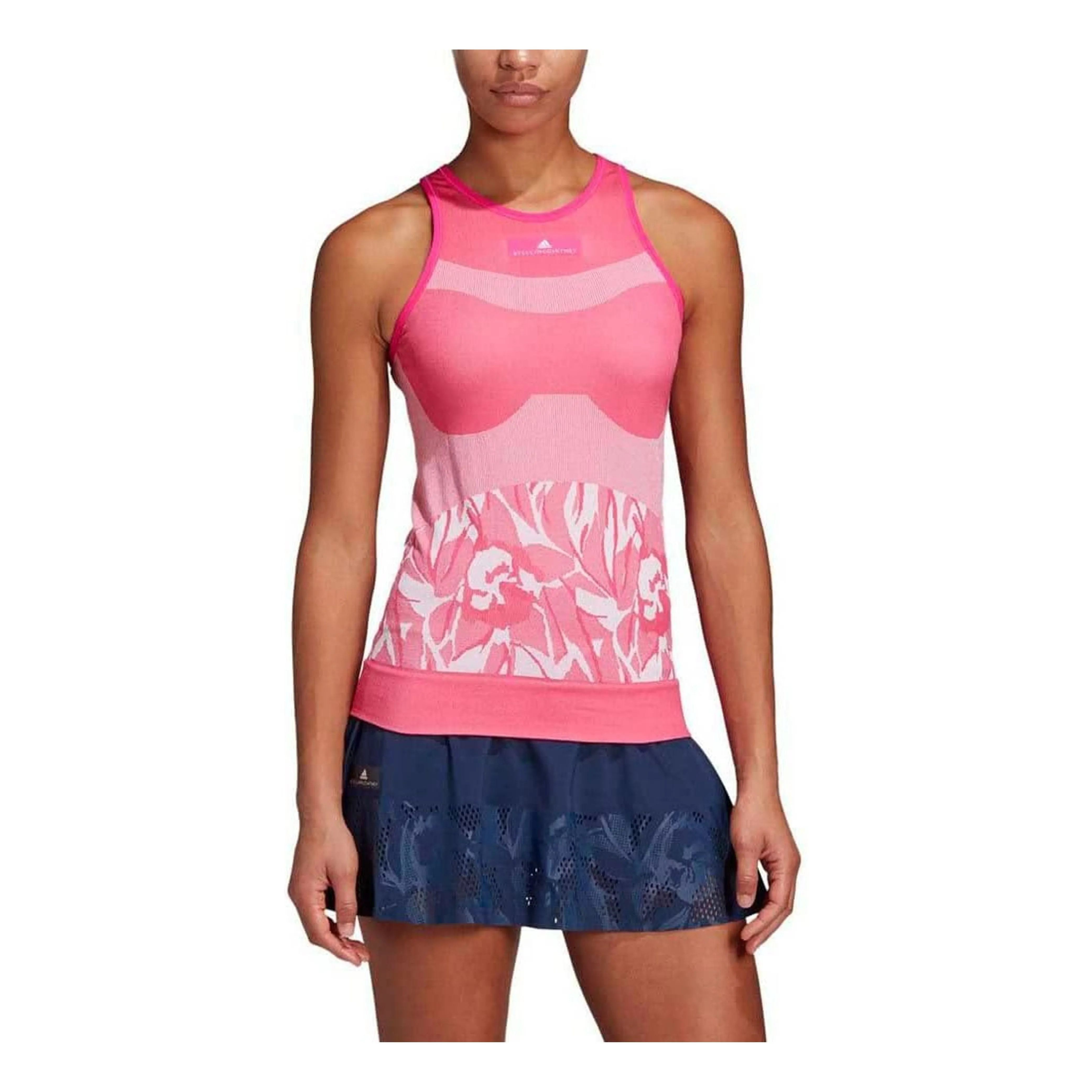 (WMNS) adidas Stella McCartney Seamless Tank 'Pink DP0257 sold by KicksCrew product image thumbnail 2