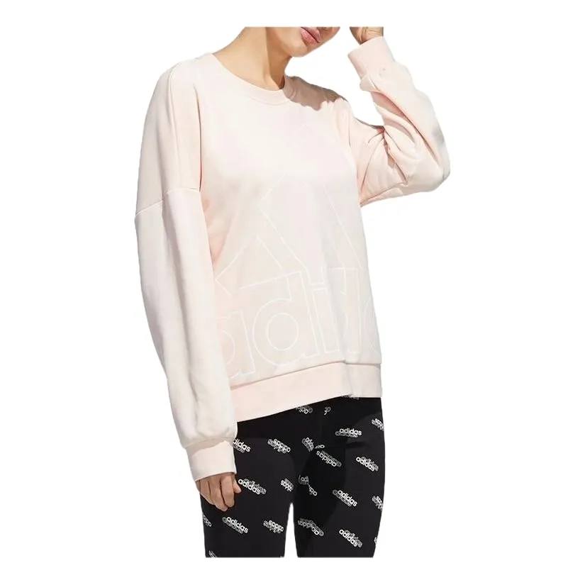 (WMNS) adidas Graphic Sweatshirt 'Pink' GK0616 sold by KicksCrew product image thumbnail 3