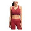 (WMNS) adidas Don't Rest Alphaskin Badge of Sport Bra 'Red' GC8176 sold by KicksCrew