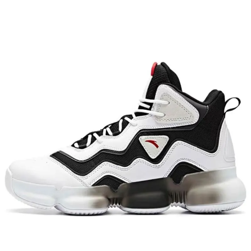 ANTA YuKong 2.0 High Top 'White Black Red' 91941182-1 sold by KicksCrew