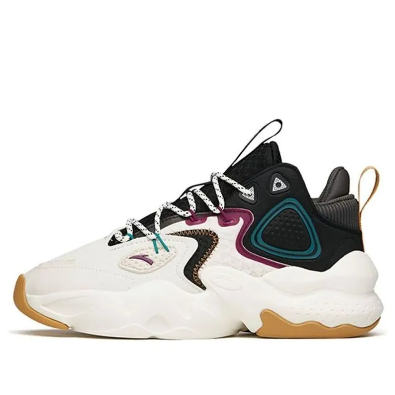 ANTA Peak 2.0 Leather 'White Black Green' 112148080-2 sold by KicksCrew