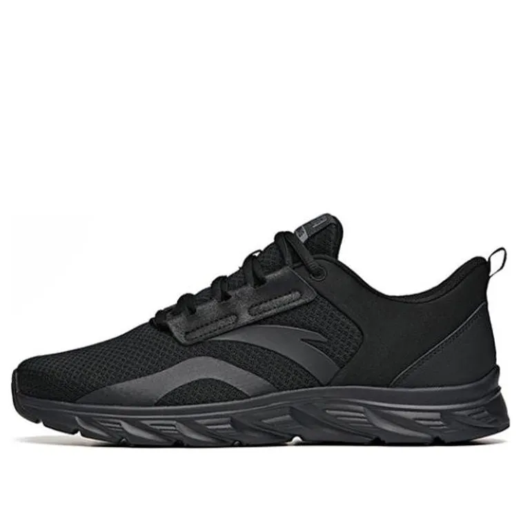 ANTA Run Collection 'Pure Black' 912145523-1 sold by KicksCrew