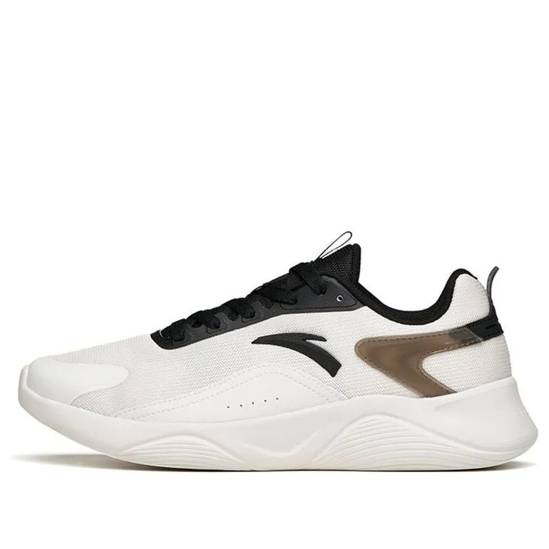 ANTA Running Shoes 'White Black Brown' 112215571-5 sold by KicksCrew