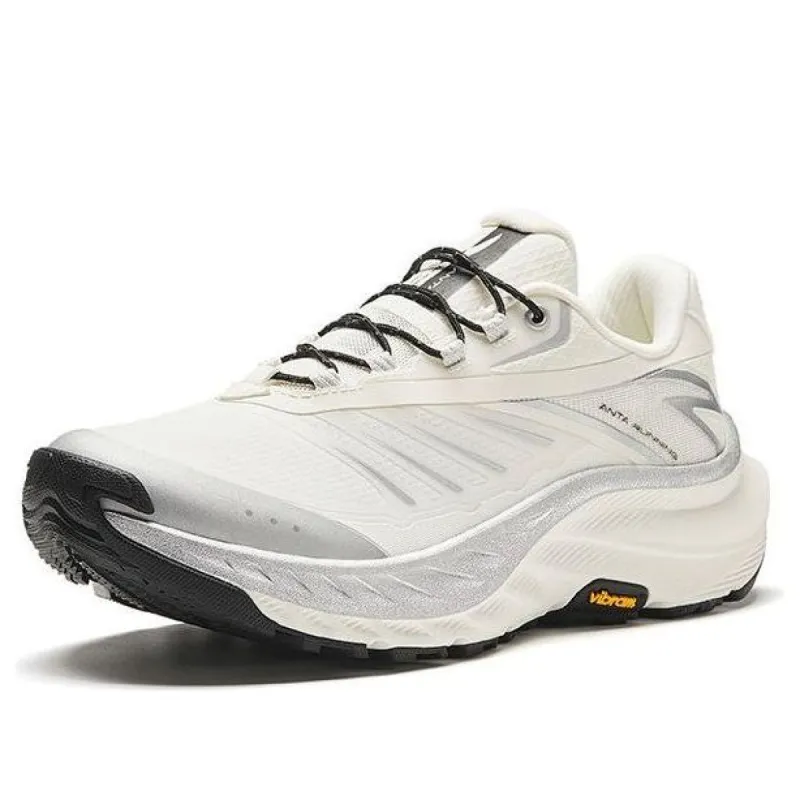 (WMNS) ANTA Running Shoes 'White Silver Black' 922345588-1 sold by KicksCrew