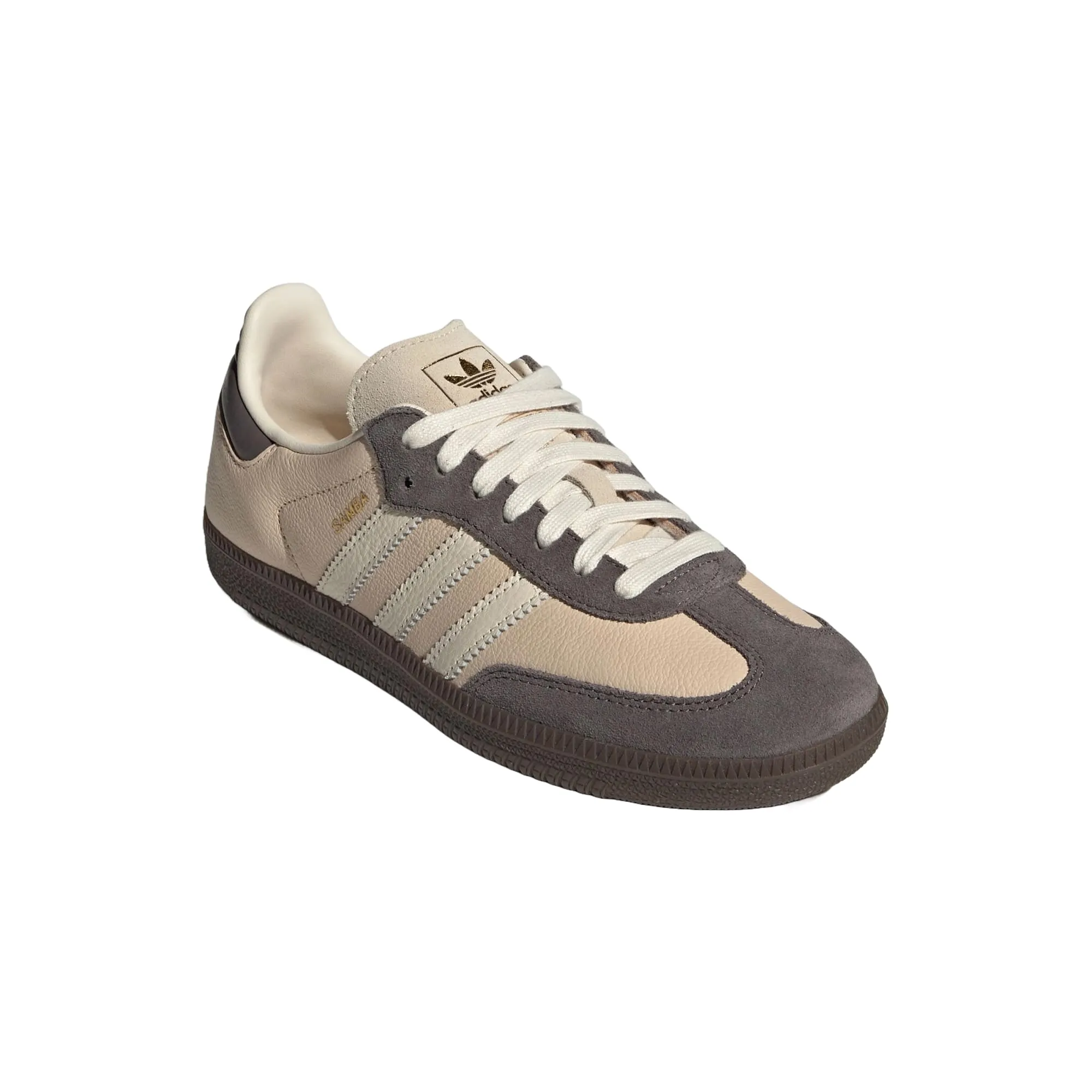 (WMNS) adidas Samba OG 'Crystal Sand Charcoal' JI4210 sold by KicksCrew product image thumbnail 3