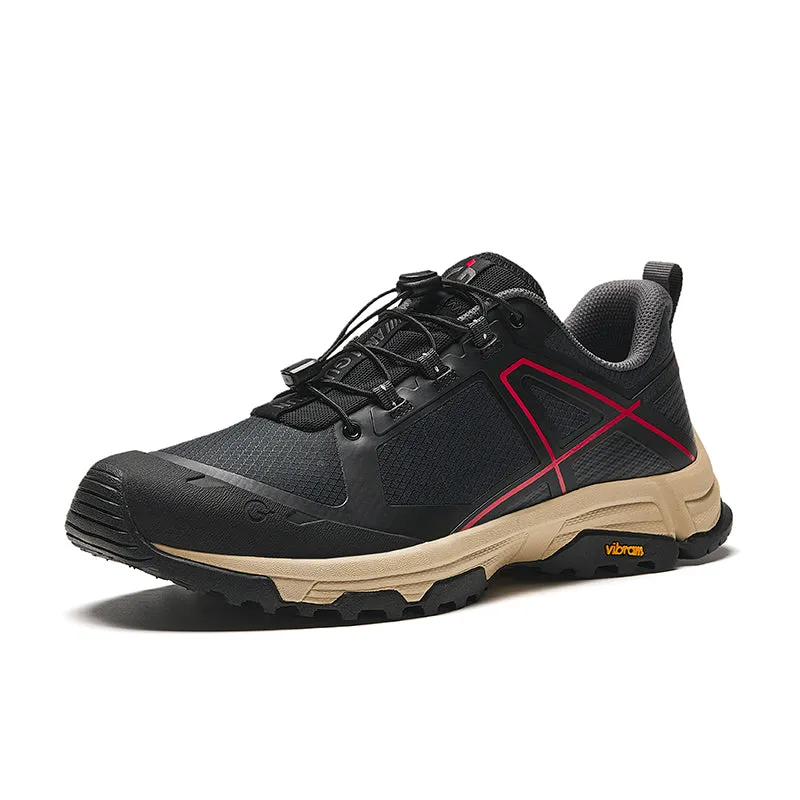 ANTA Hiking Shoes 'Black Red Beige' 112416605A-3 sold by KicksCrew product image thumbnail 2