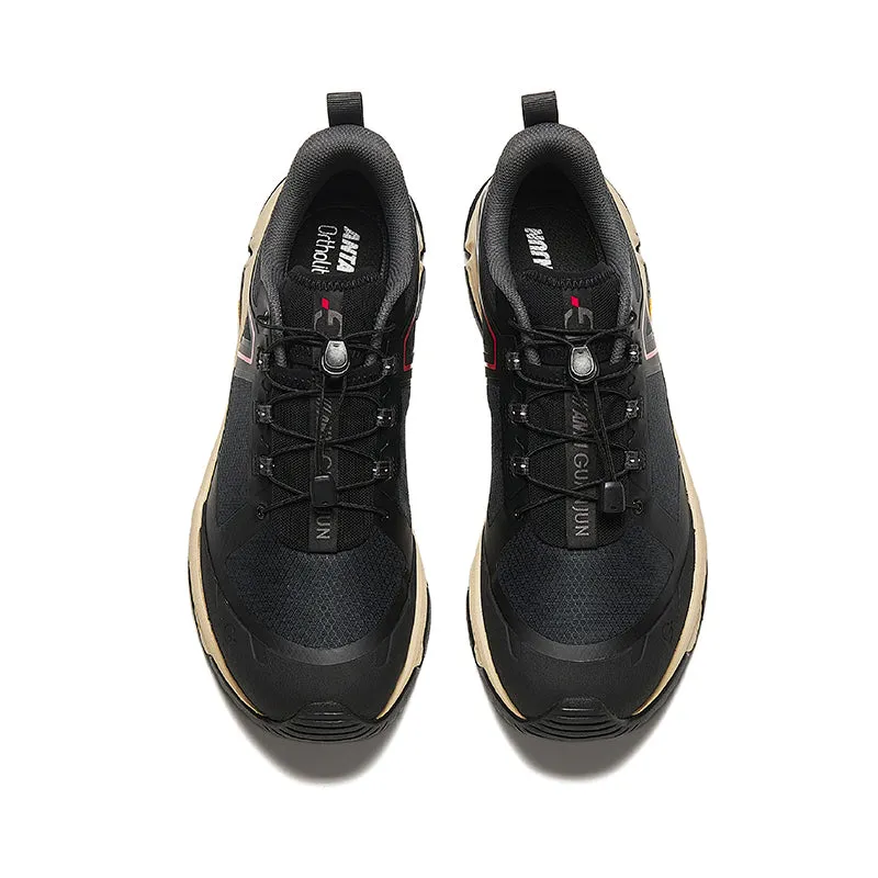 ANTA Hiking Shoes 'Black Red Beige' 112416605A-3 sold by KicksCrew product image thumbnail 3