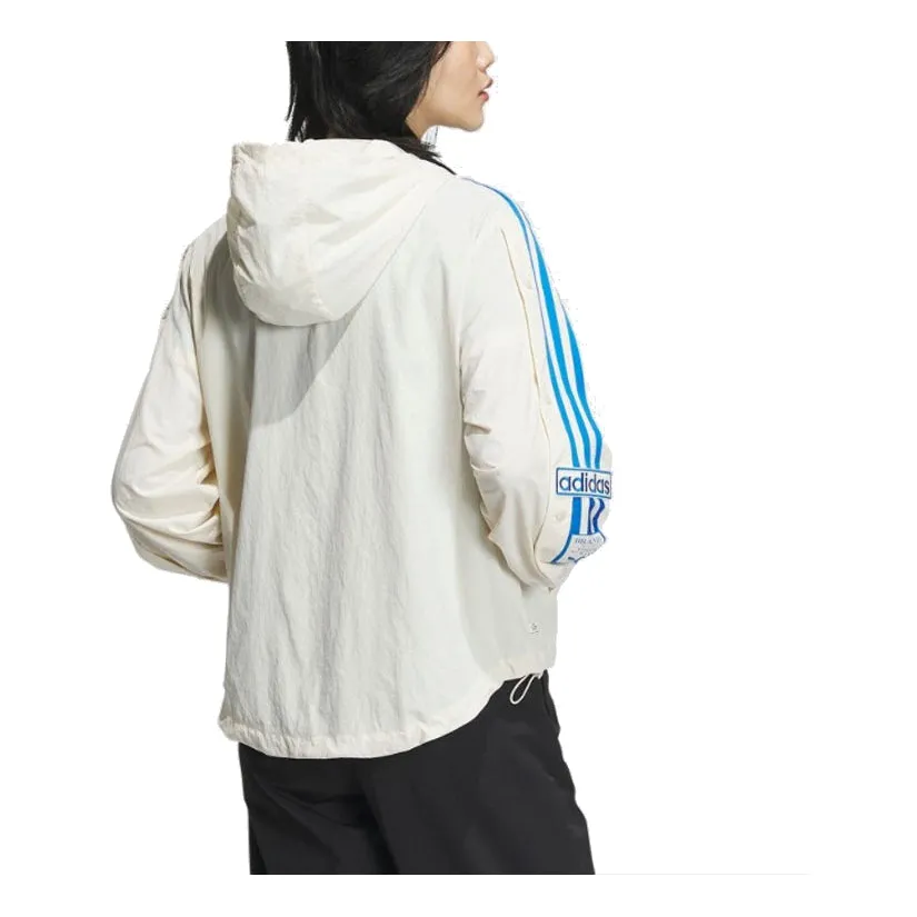 (WMNS) adidas Always Original Windbreaker 'White Blue' IL6499 sold by KicksCrew product image thumbnail 3