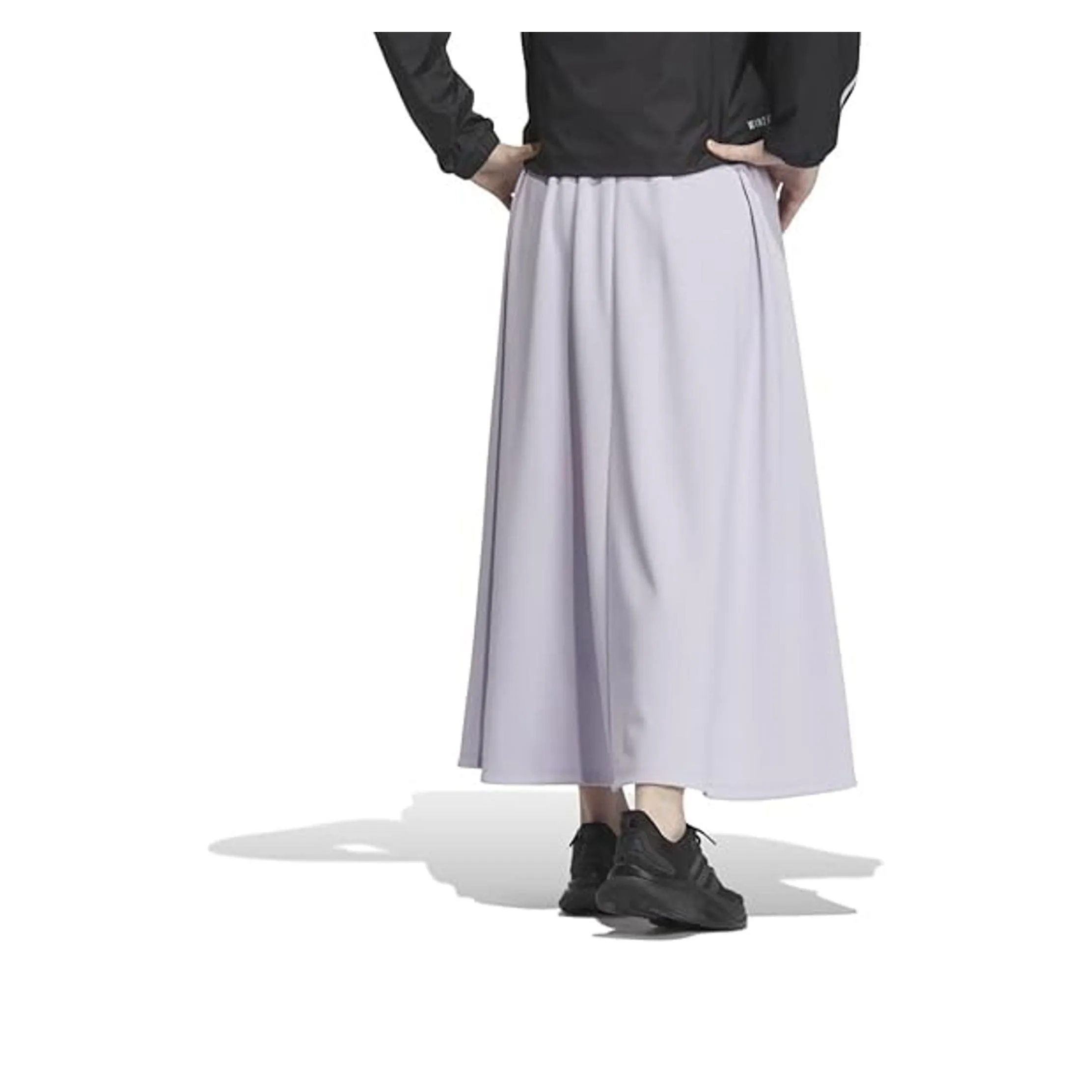 (WMNS) adidas 3-Stripes Loose Double Knit Skirt 'Purple' IK9879 sold by KicksCrew product image thumbnail 3