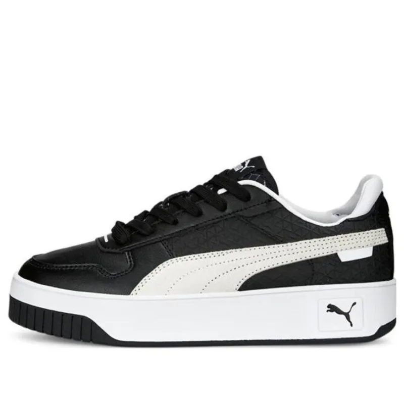 (WMNS) PUMA Patike carina street 'Black White' 389393-02 sold by KicksCrew