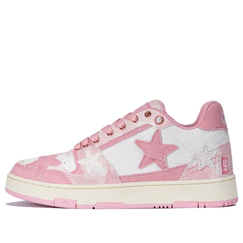 KAALIXTO Skateboarding Mid 'Pink Cloud Stars' KSH221012 sold by KicksCrew