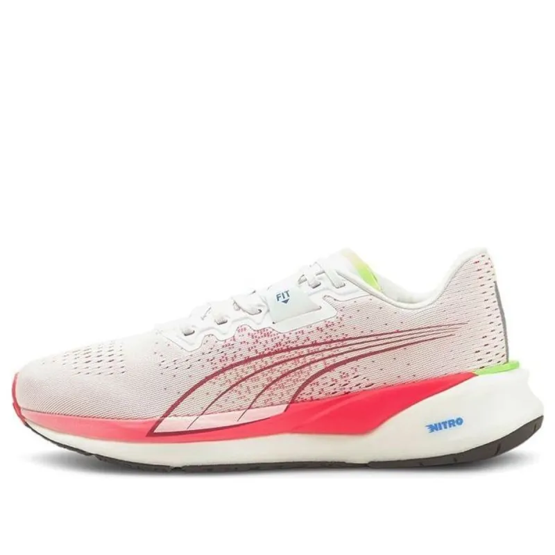 (WMNS) PUMA Eternal Nitro 'White Red' 194682-07 sold by KicksCrew