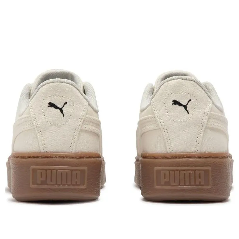 (WMNS) PUMA Basket Platform Canvas 'Beige' 399251-02 sold by KicksCrew product image thumbnail 3