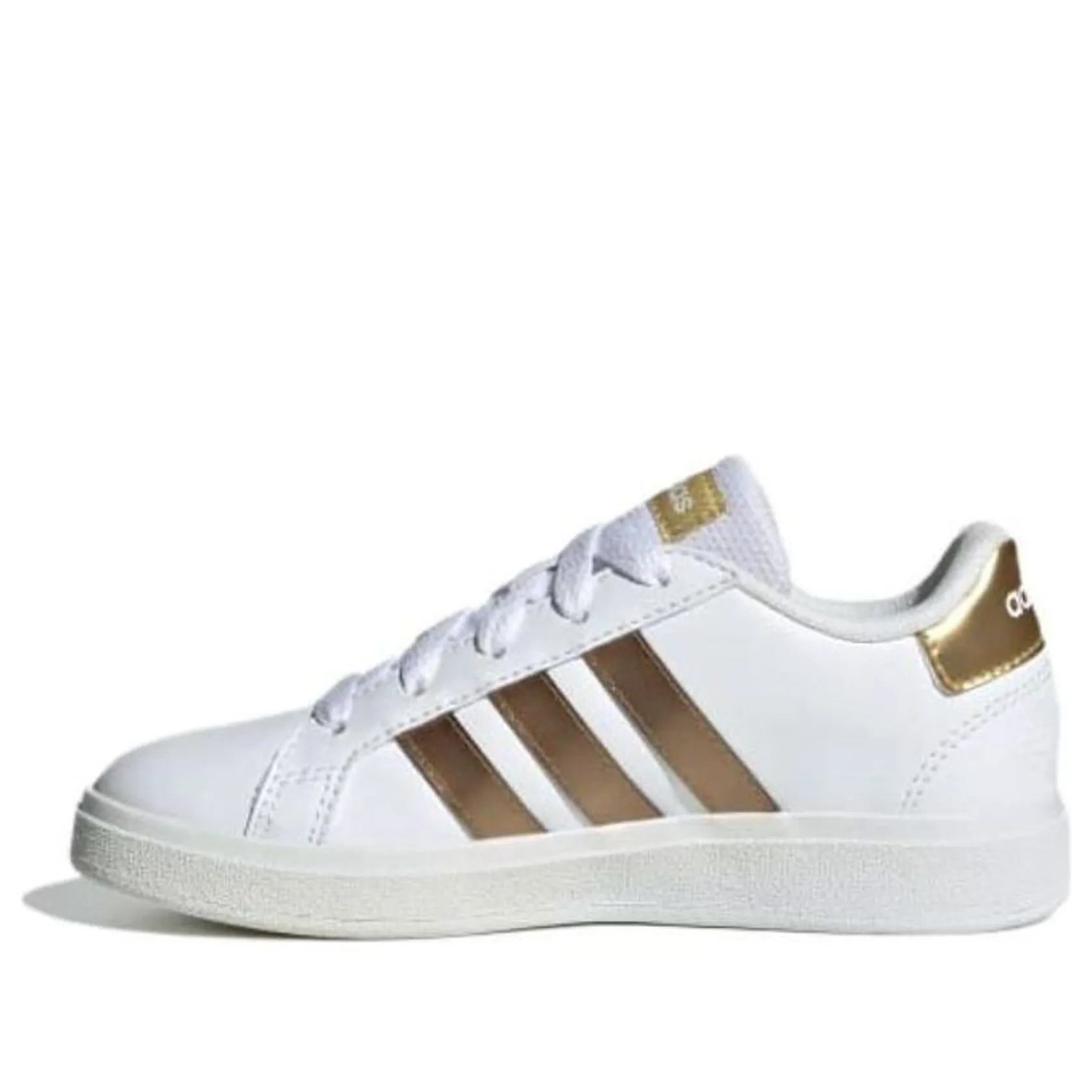 (GS) adidas Grand Court Sustainable Lace 'White Gold' GY2578 sold by KicksCrew
