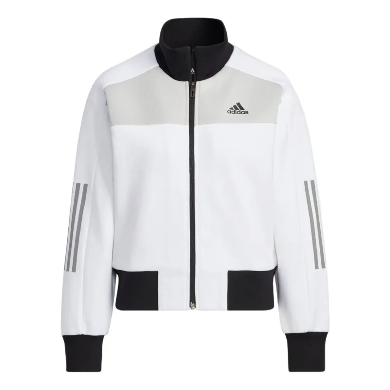 (WMNS) adidas UST Jacket 'White Black' HM7089 sold by KicksCrew