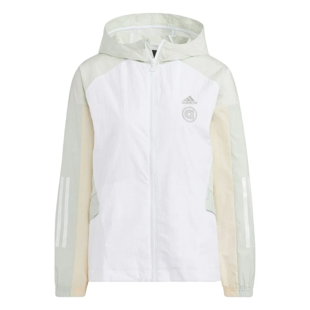 (WMNS) adidas Ust Woven Jacket 'White' HM5279 sold by KicksCrew
