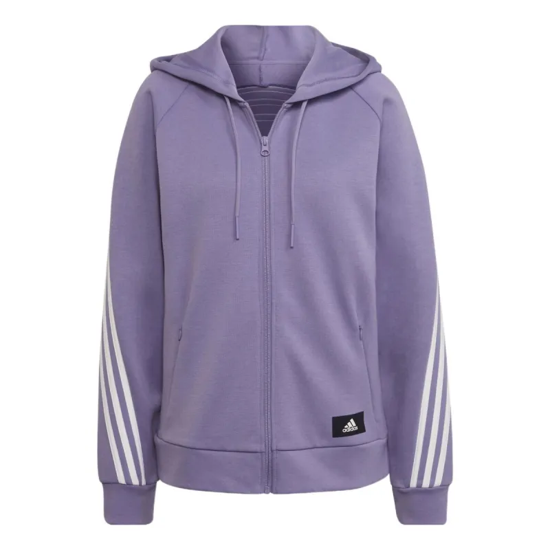 (WMNS) adidas Future Icon Lilac Hooded Jacket 'Purple' HC1637 sold by KicksCrew