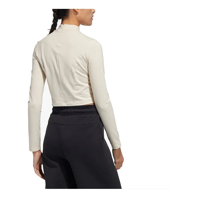 (WMNS) adidas Swarovski Long Sleeve T-Shirt 'White' HB8567 sold by KicksCrew product image thumbnail 3