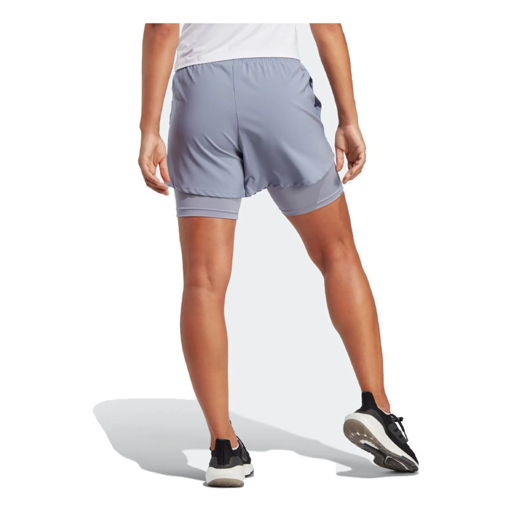 (WMNS) adidas Aeroready Two-In-One Shorts 'Purple' HR7867 sold by KicksCrew product image thumbnail 3