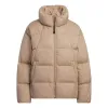 (WMNS) adidas 3-Stripes Puffy Down Jacket 'Brown' HN2111 sold by KicksCrew