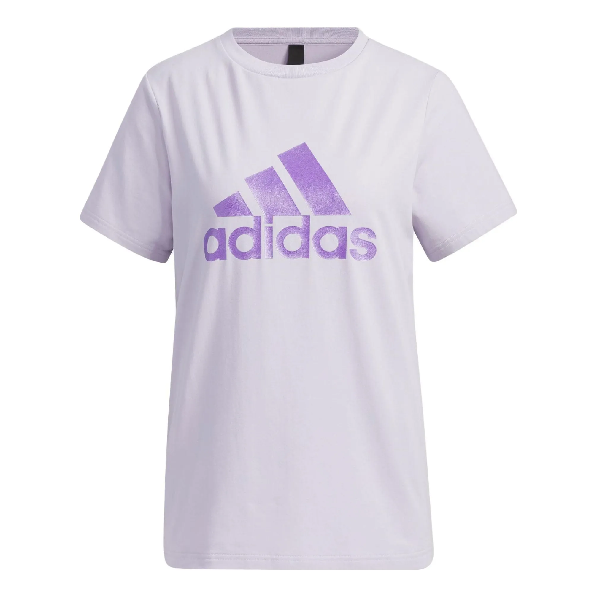 (WMNS) adidas Must Haves Badge Of Sport T-Shirt 'Purple' HY2877 sold by KicksCrew