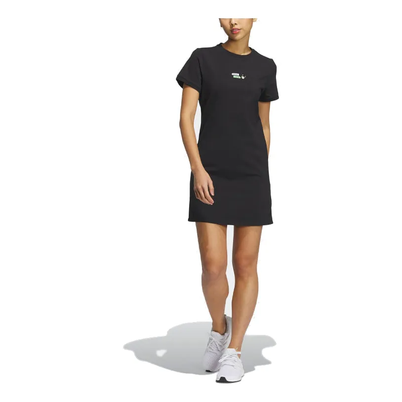 (WMNS) adidas Graphic Dress 'Black' HY2866 sold by KicksCrew product image thumbnail 2
