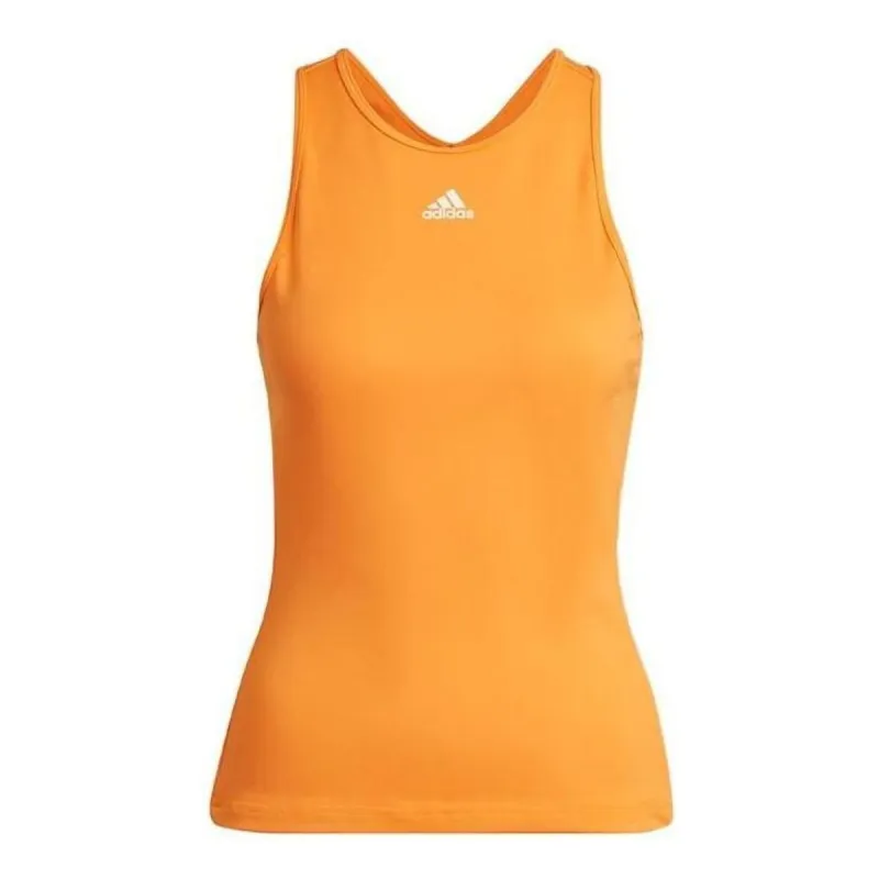 (WMNS) adidas Hyperglam Tank Top 'Orange' HZ6952 sold by KicksCrew