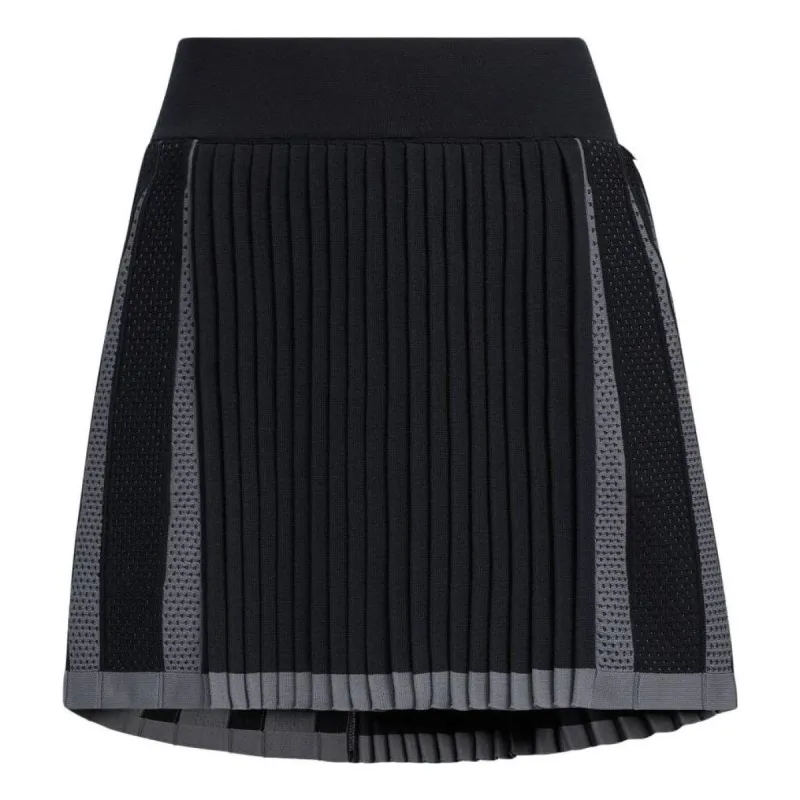 (WMNS) adidas Primeknit Flare Skirt 'Black' HZ6103 sold by KicksCrew