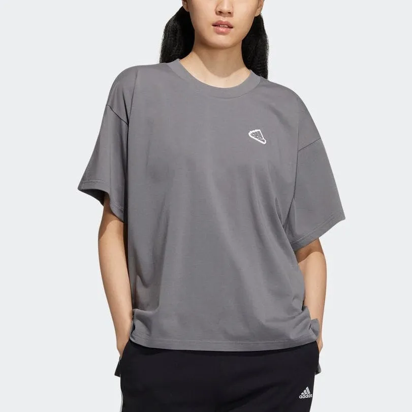 (WMNS) adidas Word T-Shirt 'White' IA5250 sold by KicksCrew product image thumbnail 2