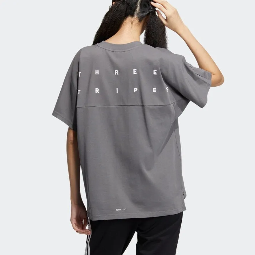(WMNS) adidas Word T-Shirt 'White' IA5250 sold by KicksCrew product image thumbnail 3