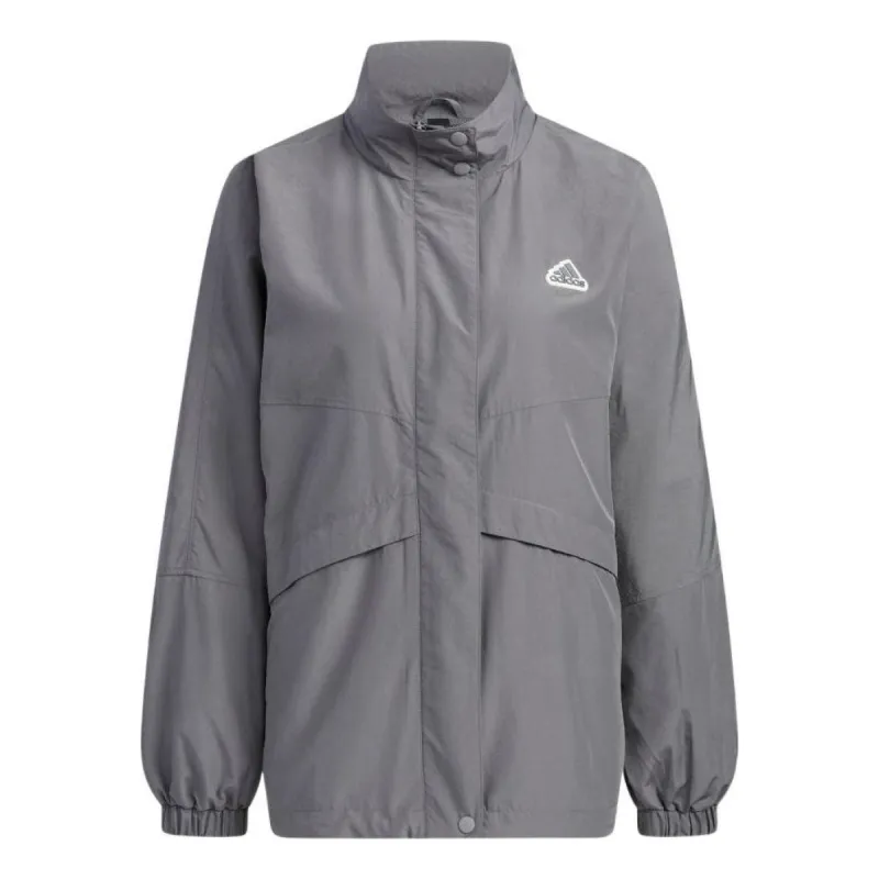 (WMNS) adidas Word Jacket 'Grey' IA5248 sold by KicksCrew