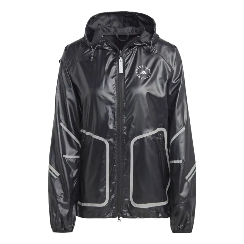 (WMNS) adidas by Stella McCartney TruePace Running Jacket 'Black' IC9717 sold by KicksCrew