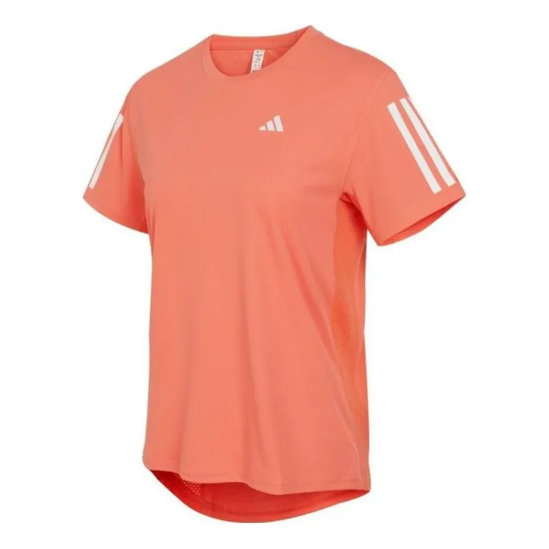 (WMNS) adidas Own the Run T-Shirt 'Orange' IC5196 sold by KicksCrew
