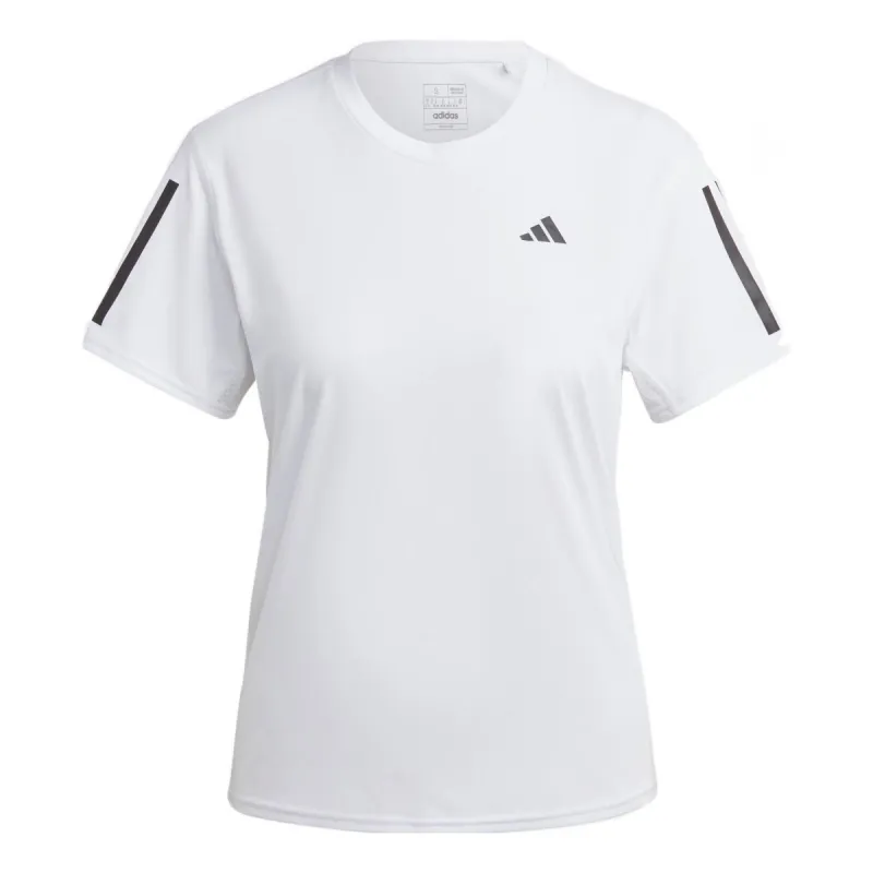 (WMNS) adidas Own the Run T-Shirt 'White' IC5189 sold by KicksCrew
