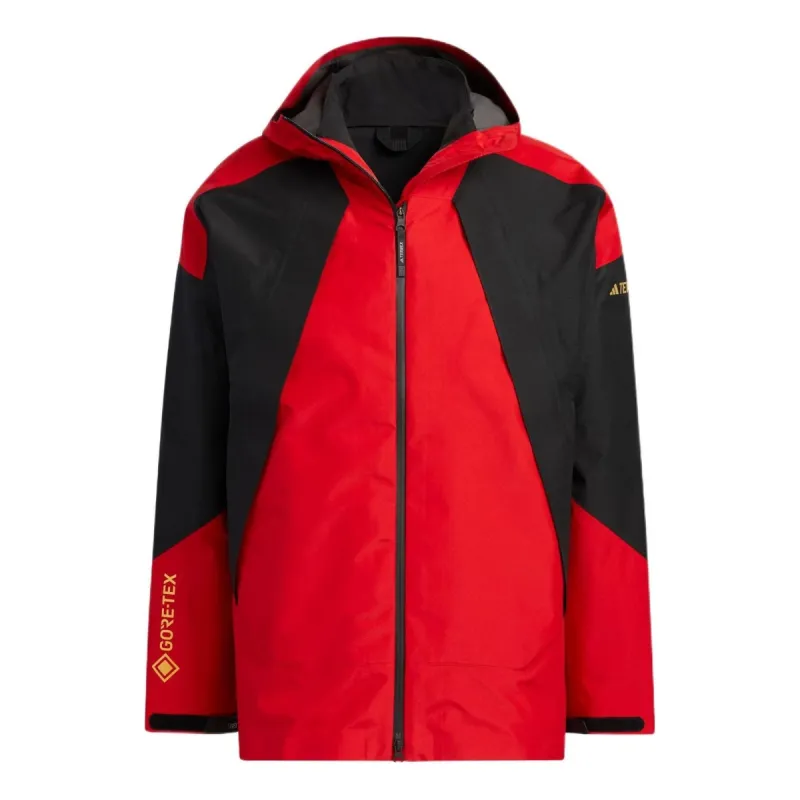 adidas Y23 Terrex Gore-Tex 3IN1 Outdoor Jacket 'Red Black' IC4948 sold by KicksCrew