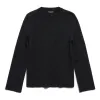 (WMNS) Balenciaga BB Allover Cropped Sweater 'Black' 793613T52151000 sold by KicksCrew