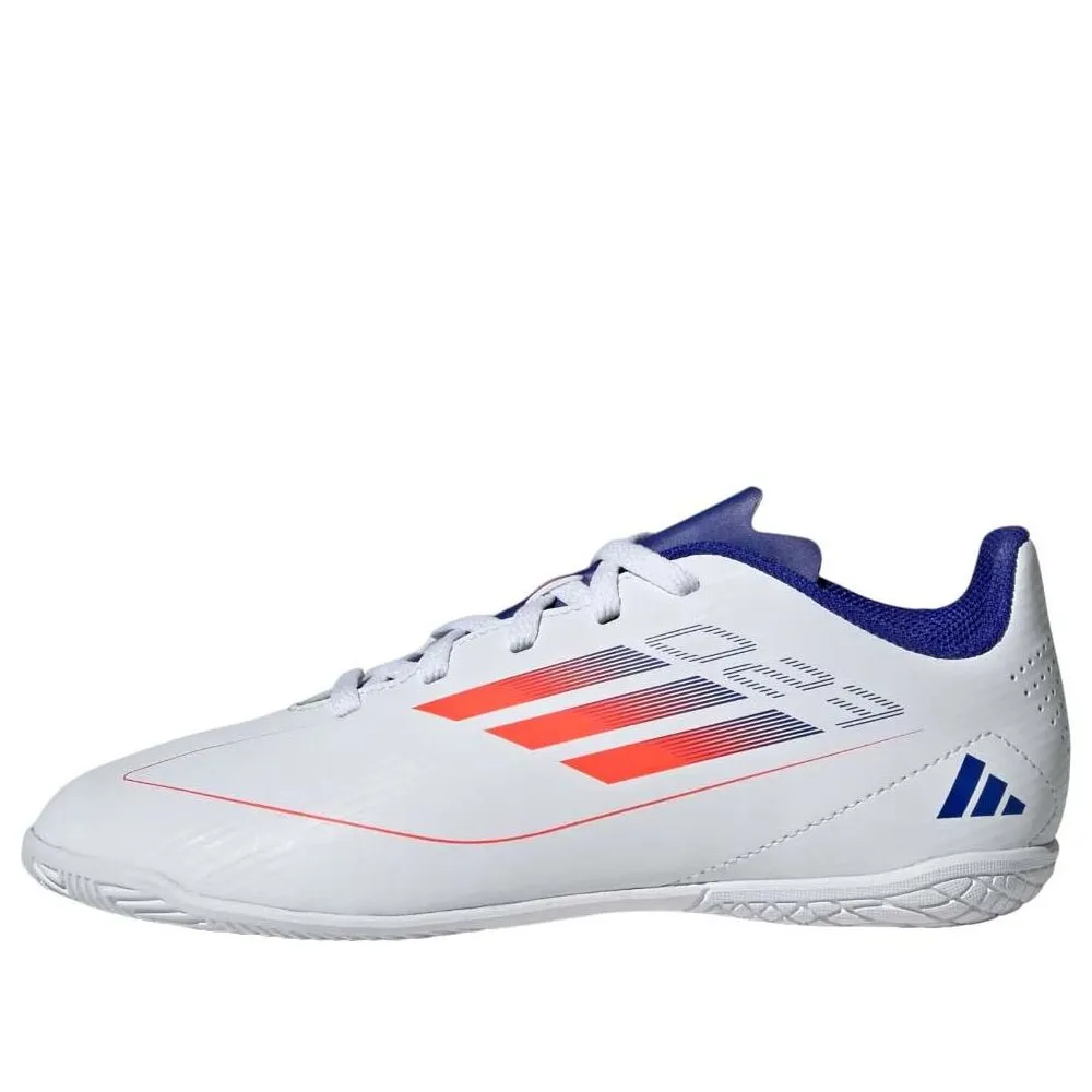 (GS) adidas Club Indoor Boots 'White Solar Red Lucid Blue' IF1392 sold by KicksCrew