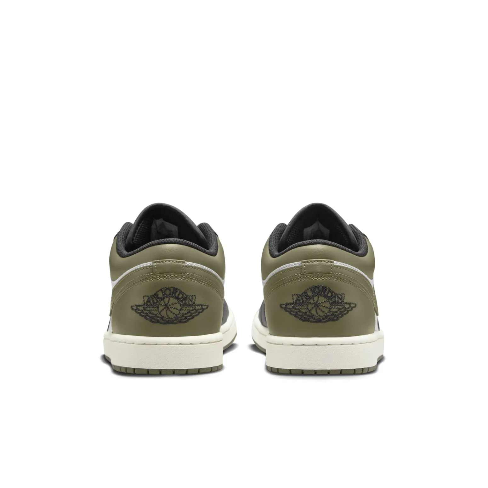 Air Jordan 1 Low 'Black White Medium Olive' 553558-092 sold by KicksCrew product image thumbnail 5