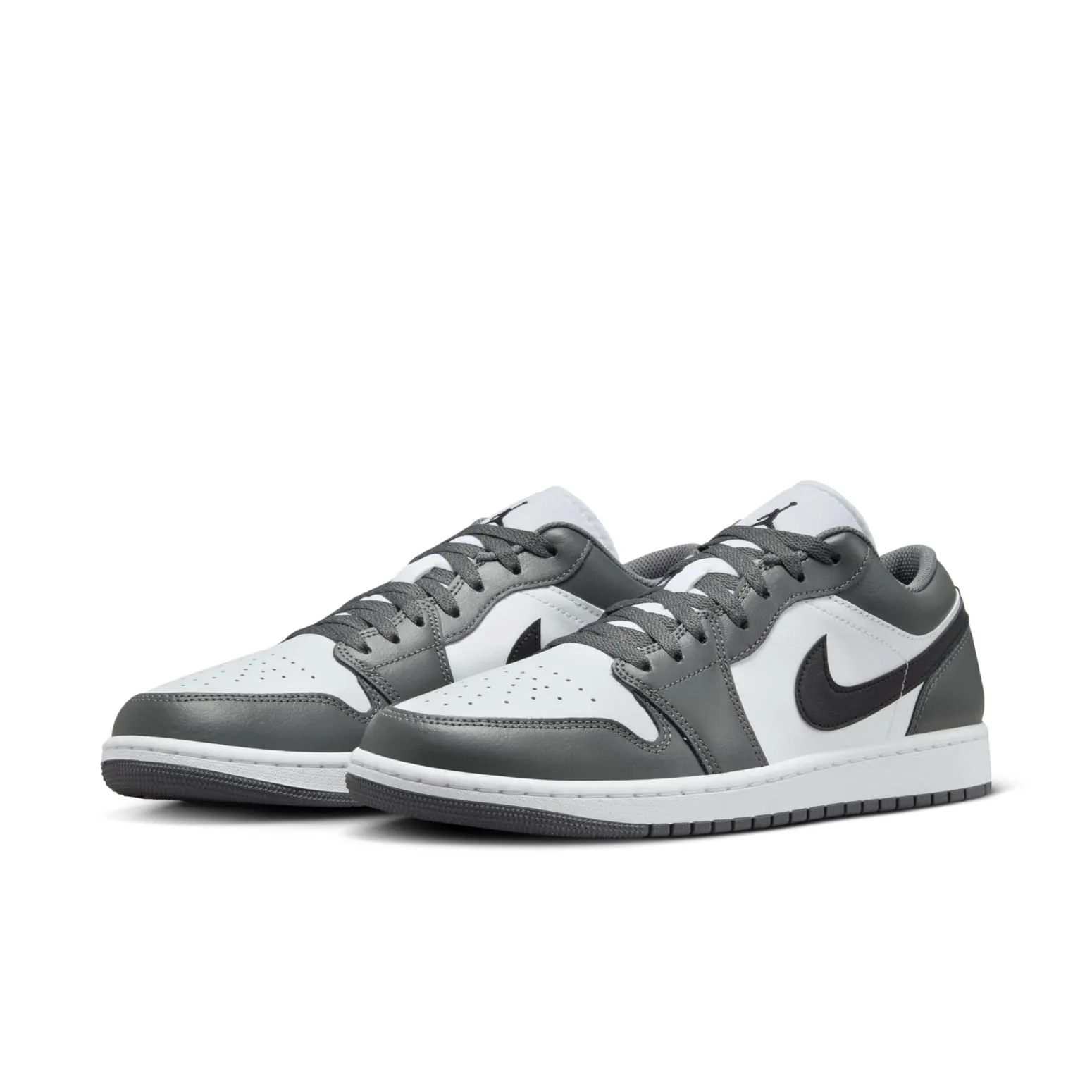 Air Jordan 1 Low 'White Iron Grey' 553558-152 sold by KicksCrew product image thumbnail 3