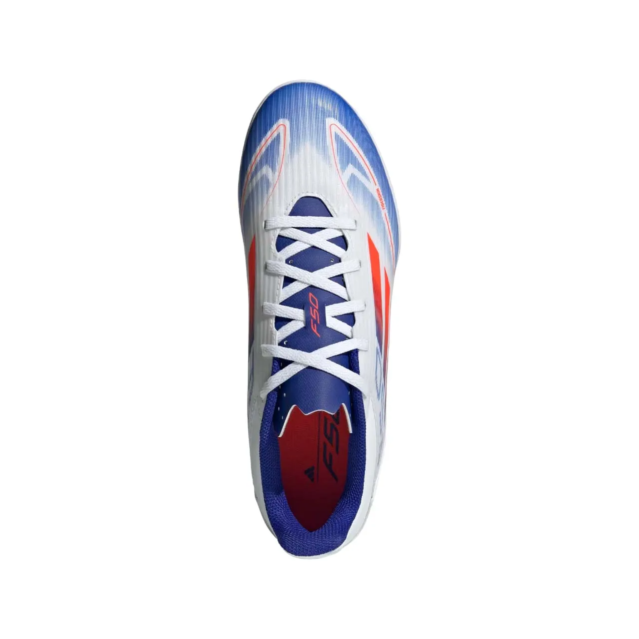 adidas F50 Club TF 'White Solar Red Lucid Blue' IF1348 sold by KicksCrew product image thumbnail 5