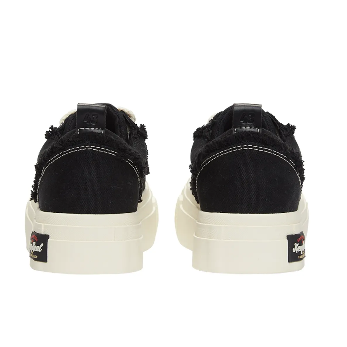 KAALIXTO Skateboarding Canvas Low 'Black Leather' KSH220712 sold by KicksCrew product image thumbnail 5