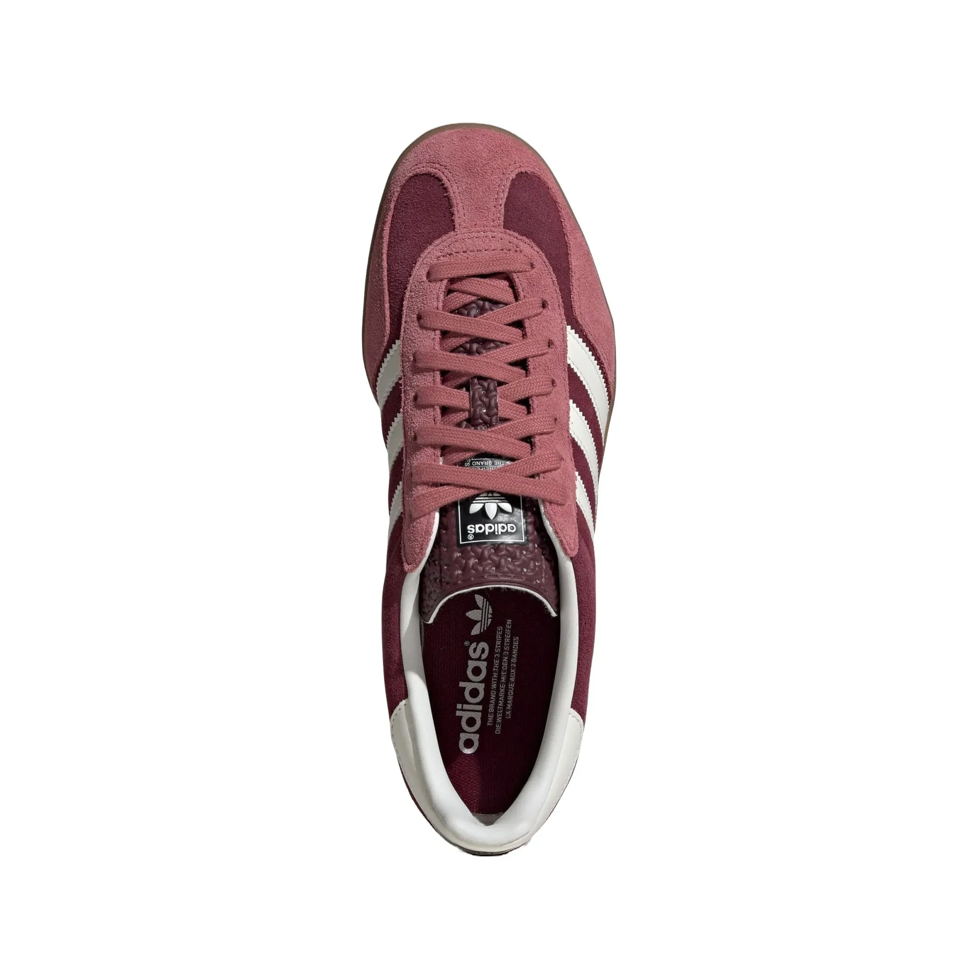 adidas Gazelle Indoor 'Maroon Cloud White' IF9647 sold by KicksCrew product image thumbnail 4