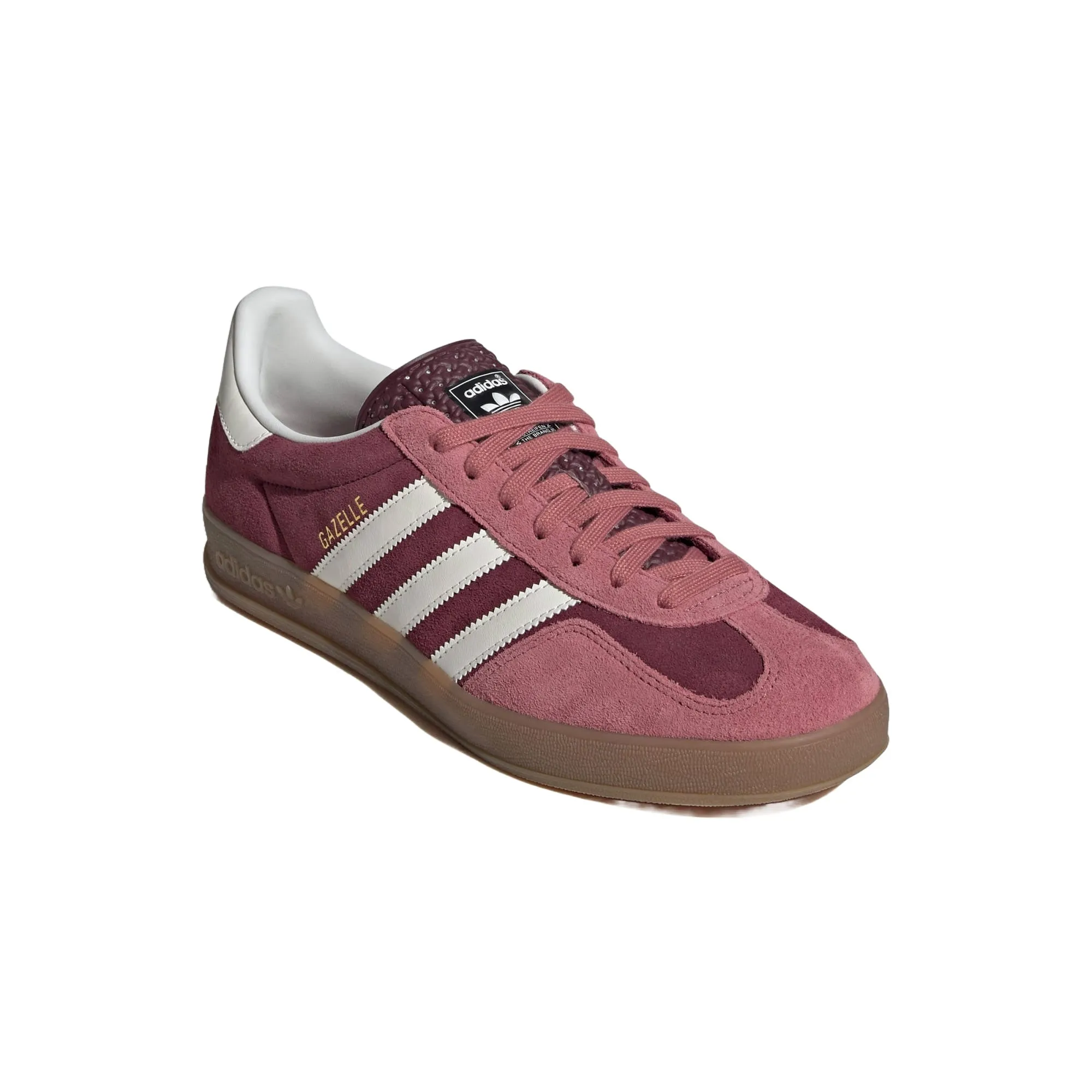 adidas Gazelle Indoor 'Maroon Cloud White' IF9647 sold by KicksCrew product image thumbnail 3