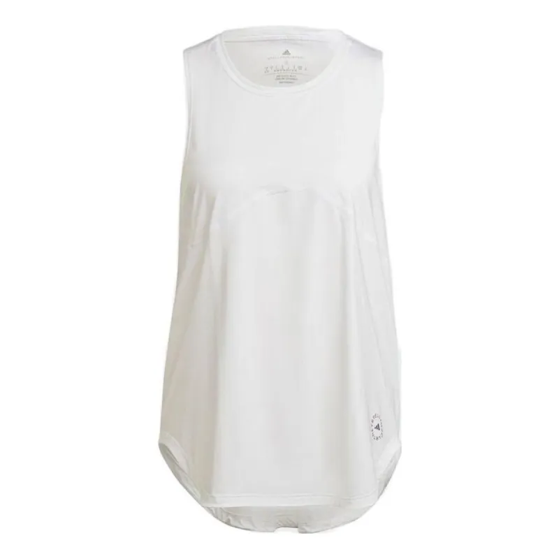 (WMNS) adidas by Stella McCartney TrueStrength Yoga Tank Top 'White' HL1937 sold by KicksCrew