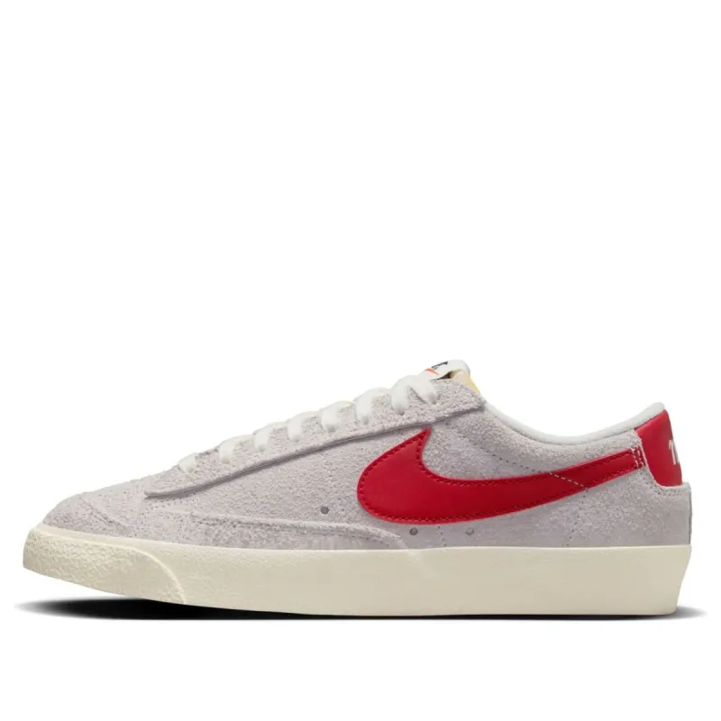 (WMNS) Nike Blazer Low '77 Vintage 'Summit White Red' FQ8060-100 sold by KicksCrew