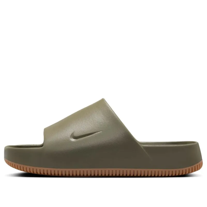 Nike Calm Slides 'Medium Olive Gum' FD4116-203 sold by KicksCrew